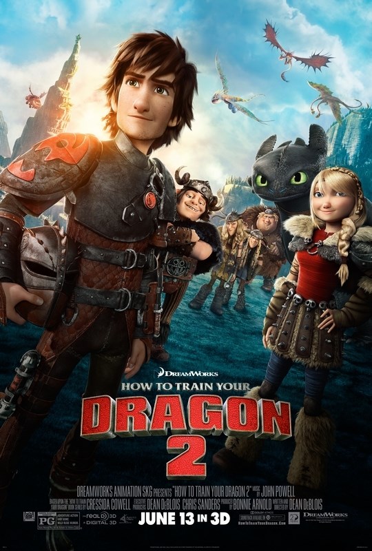 

Постер к мультфильму "Как приручить дракона 2" (How to Train Your Dragon 2) Оригинальный 6