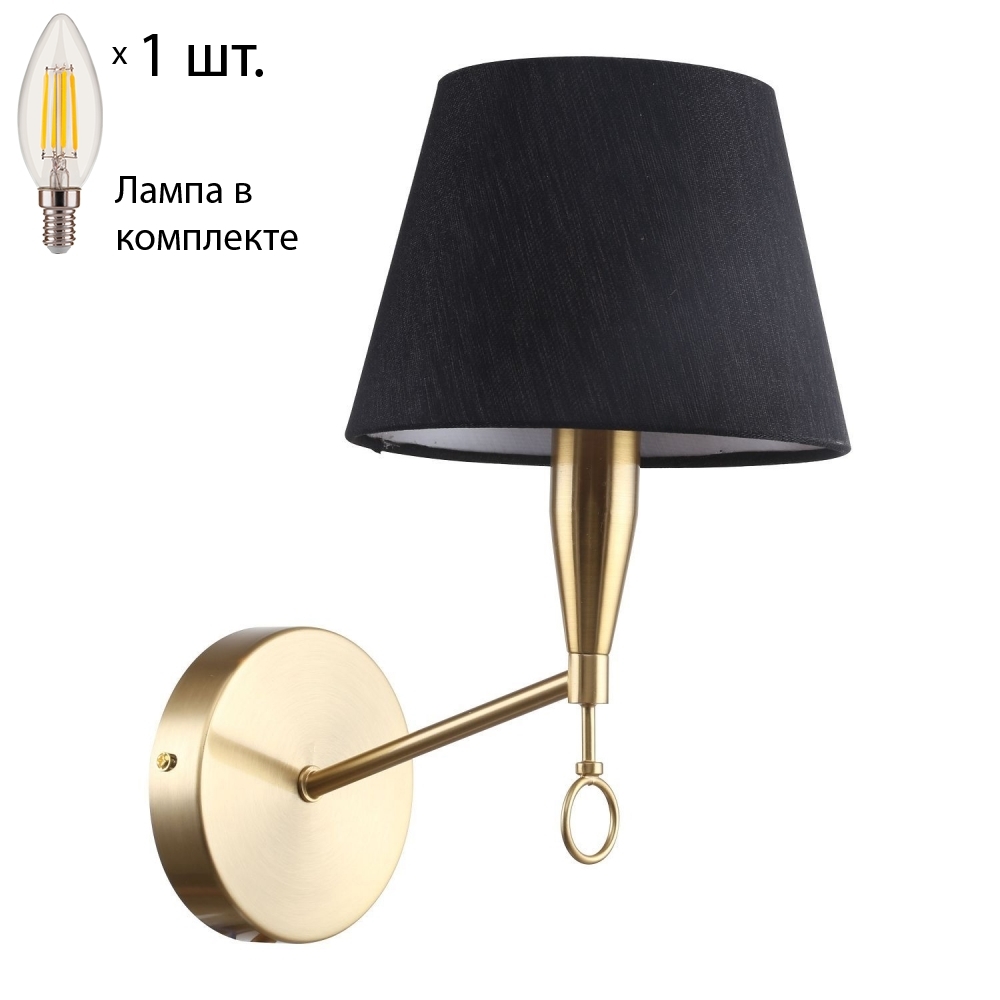 

Бра с лампочкой F-Promo Pompous 2989-1W+Lamps E14 Свеча