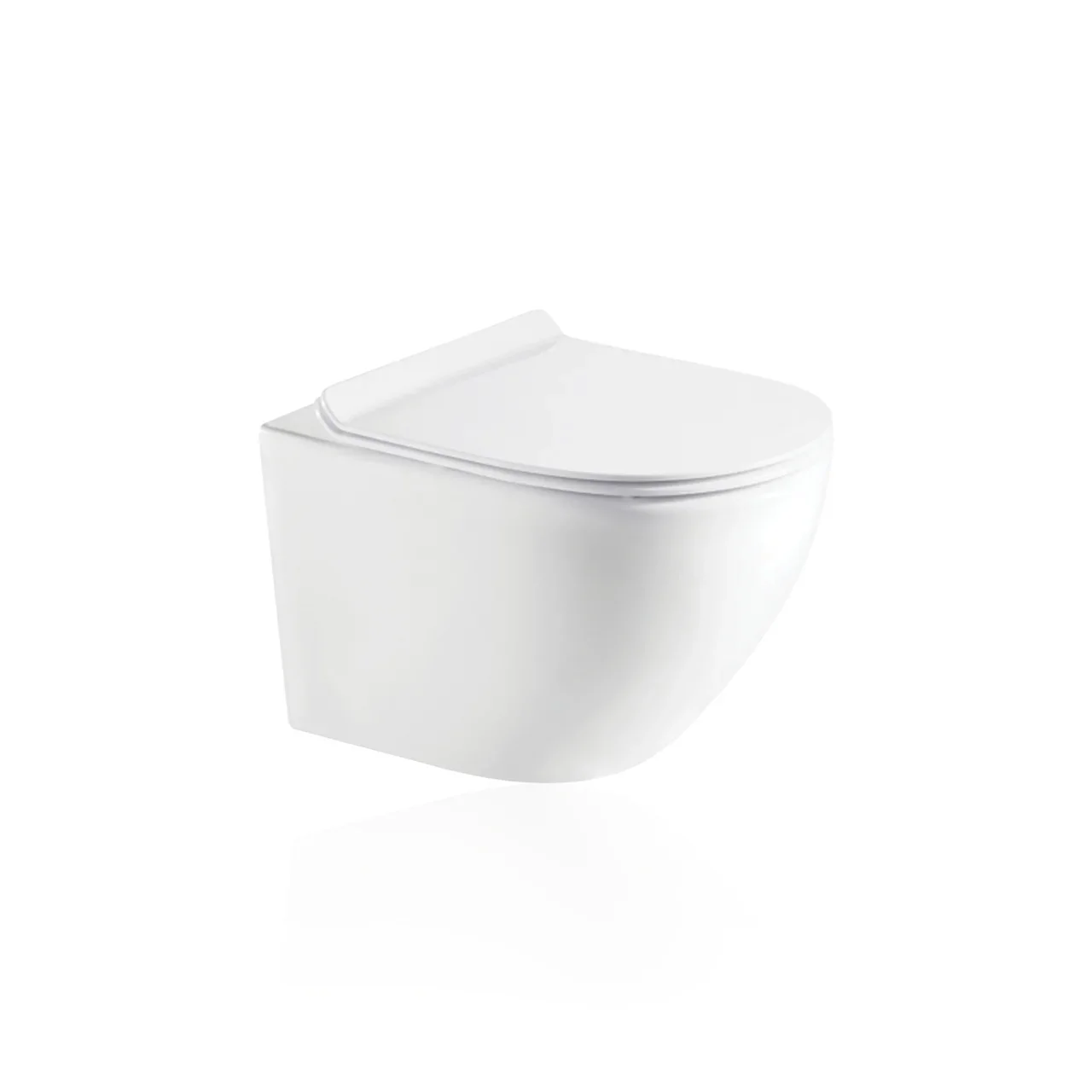 

Унитаз подвесной Koller Pool Round RN-0520-RW с сидением Soft-close, белый