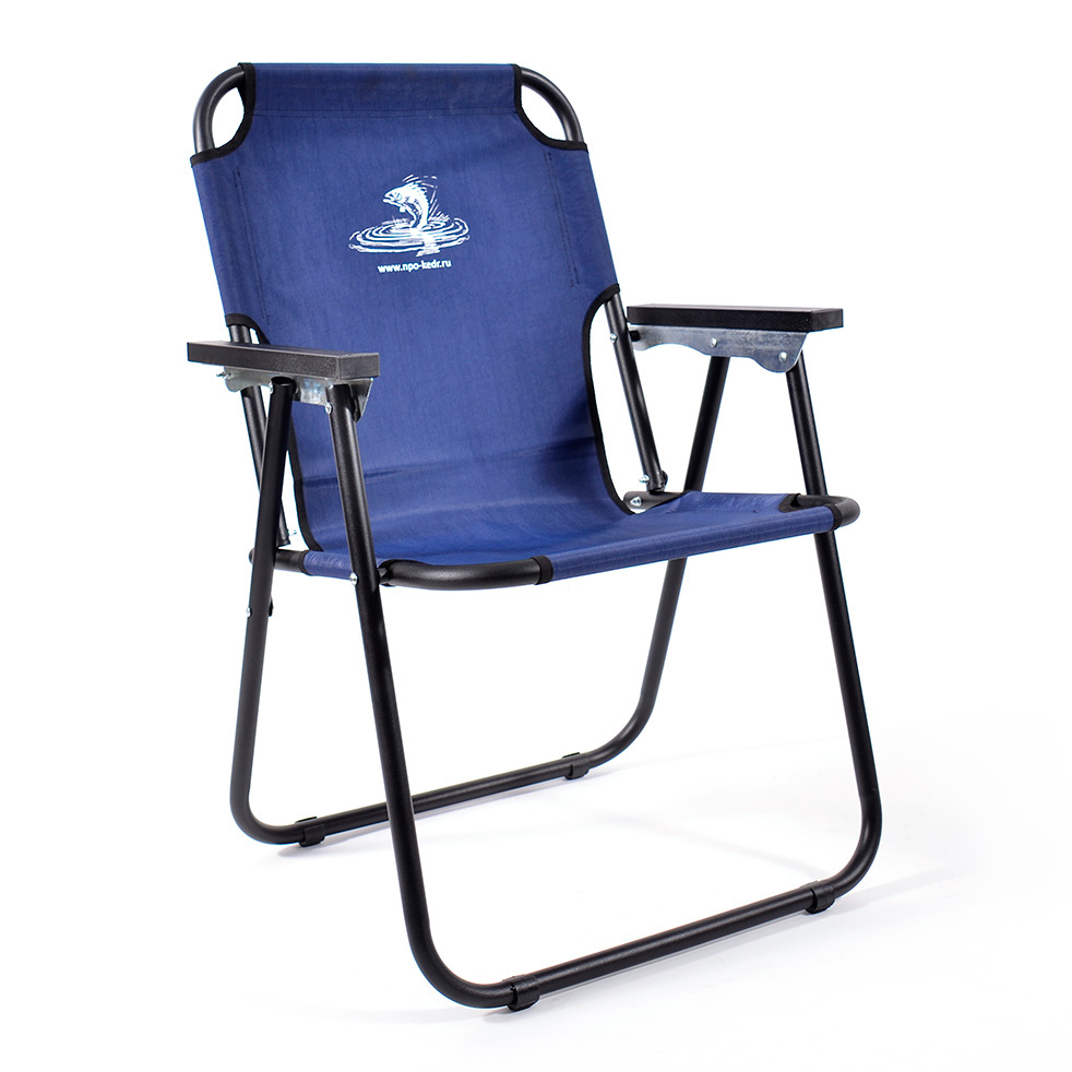 фото Кресло шезлонг, sbx стул складной туристический синий