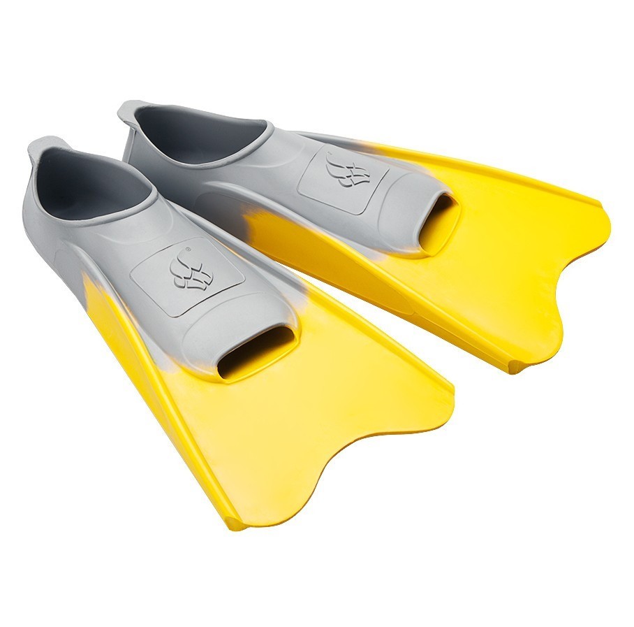 Ласты для плавания Mad Wave Pool Colour Short желтый 30-33 RU