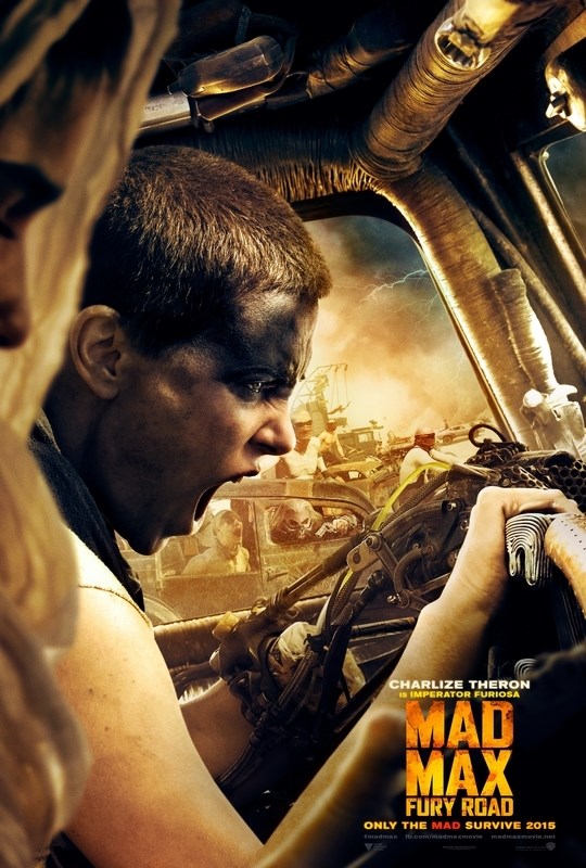 

Постер к фильму "Безумный Макс: Дорога ярости" (Mad Max Fury Road) Оригинальный 68,6x101,6