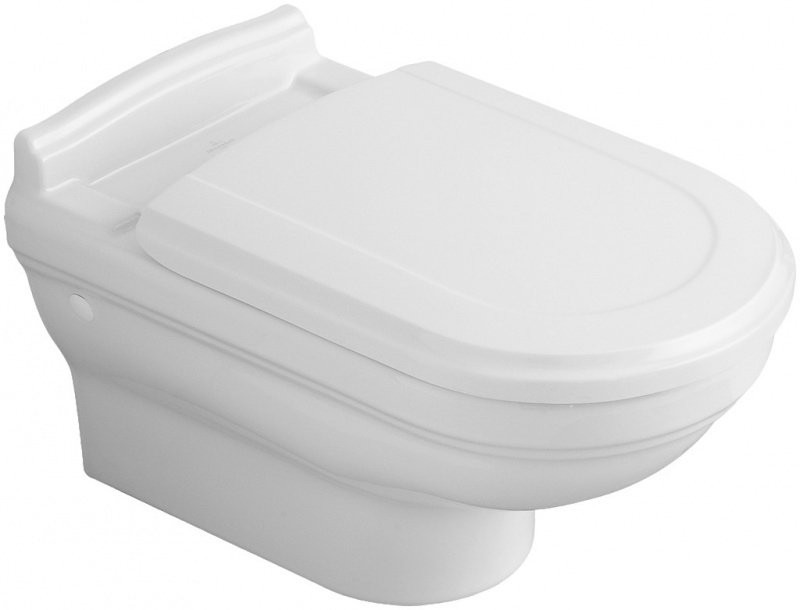 

Унитаз подвесной Villeroy & Boch Hommage 6661 B0 R1 (370х600х345)