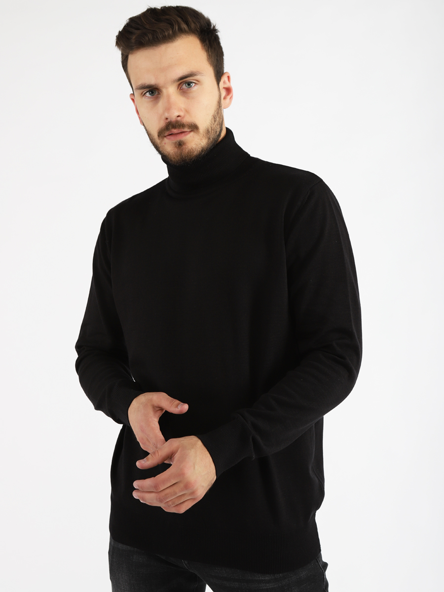 

Водолазка мужская A passion play SQ65739 черная 2XL, Черный, SQ65739