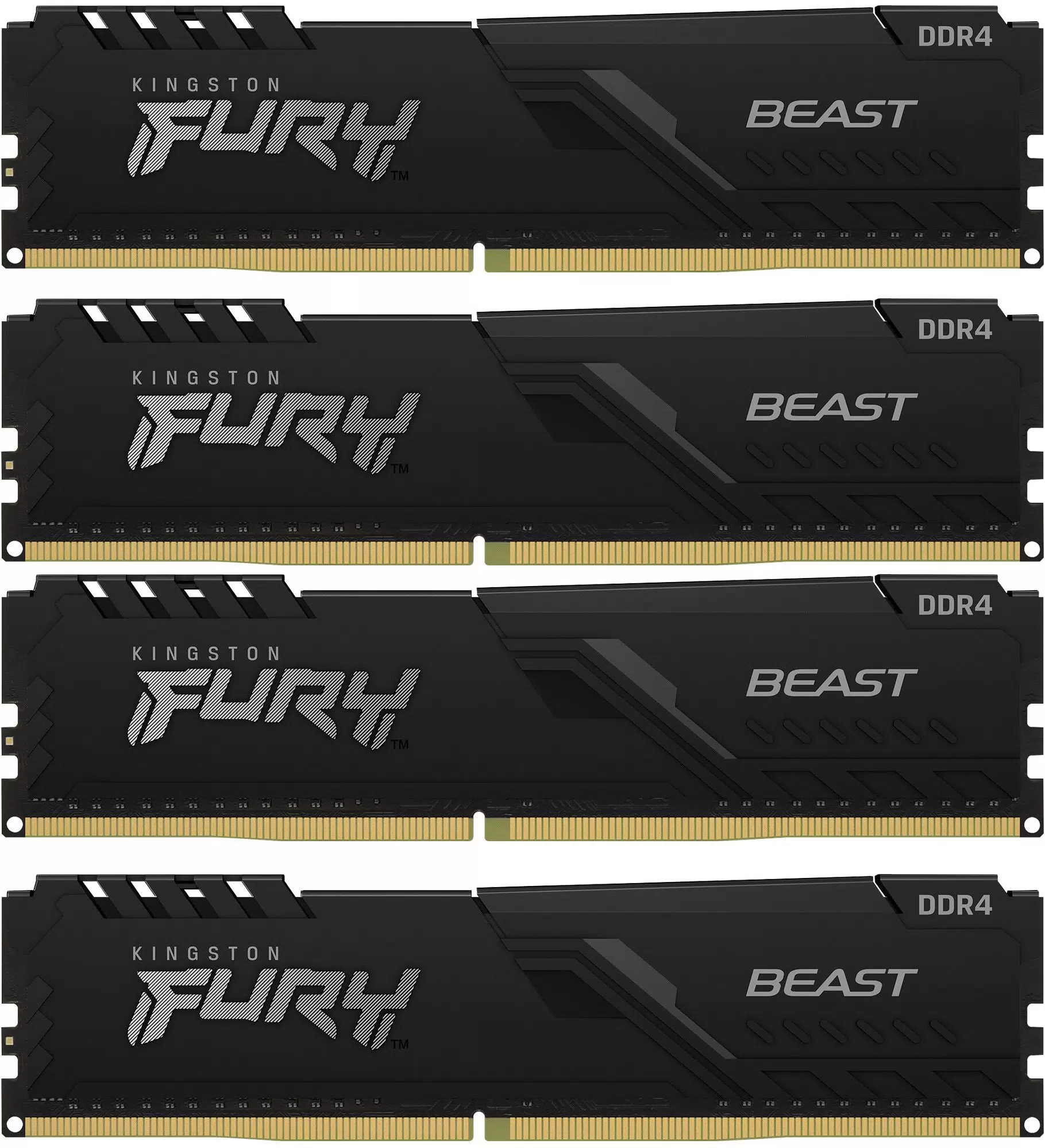 

Оперативная память Kingston Fury Beast (KF436C17BBK4/32) (4x8Gb KIT)