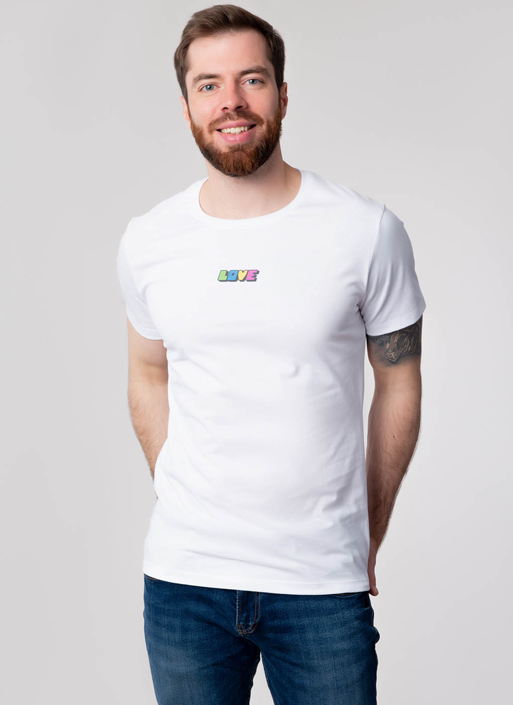 

Футболка мужская Каляев 61420 белая 46 RU, Белый, 61420