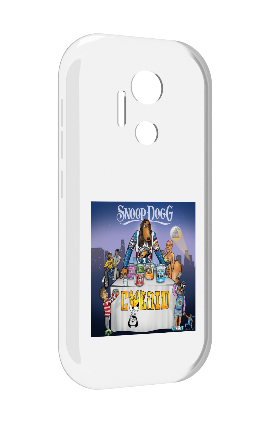 

Чехол MyPads Snoop Dogg COOLAID для doogee x97 pro, Прозрачный, Tocco