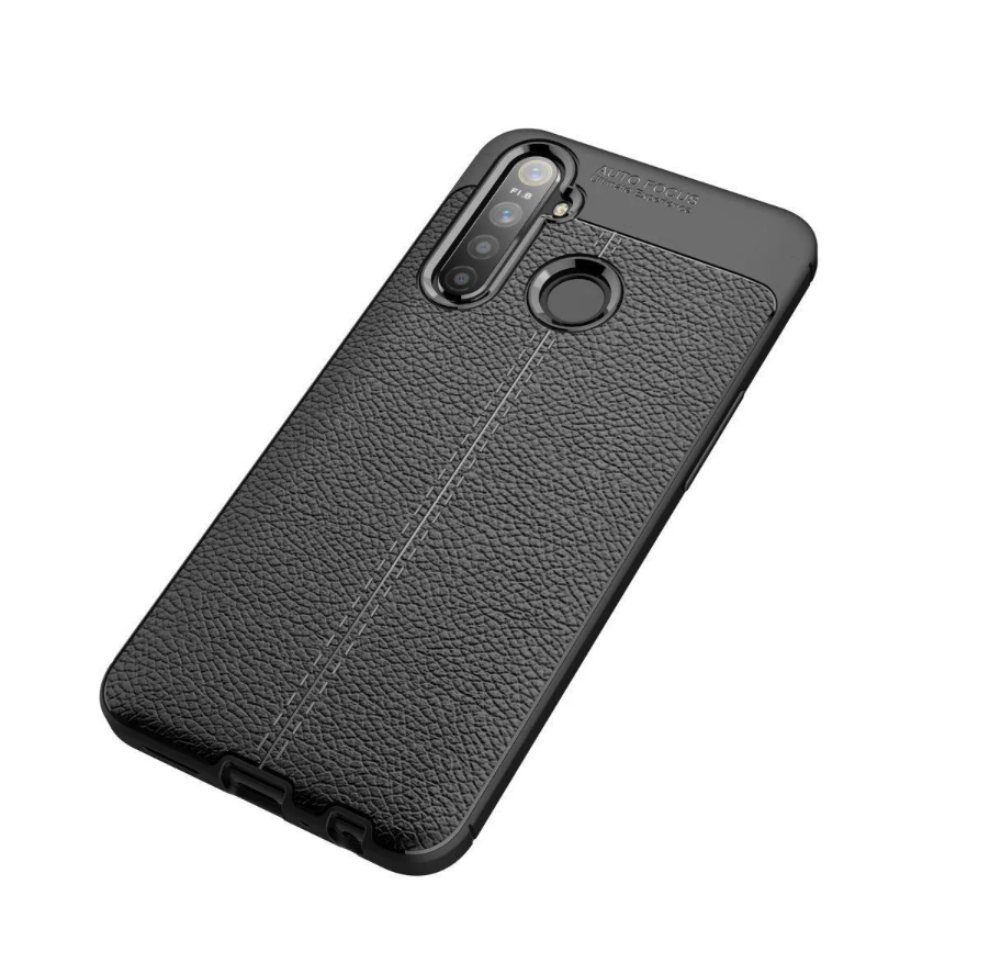 

Чехол MyPads для Realme 5;5i; 5s из силикона черный
