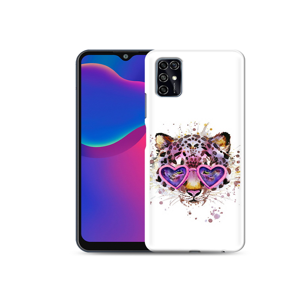 

Чехол MyPads Tocco для ZTE Blade V2020 Smart модный леопард (PT156449.459.480), Прозрачный, Tocco