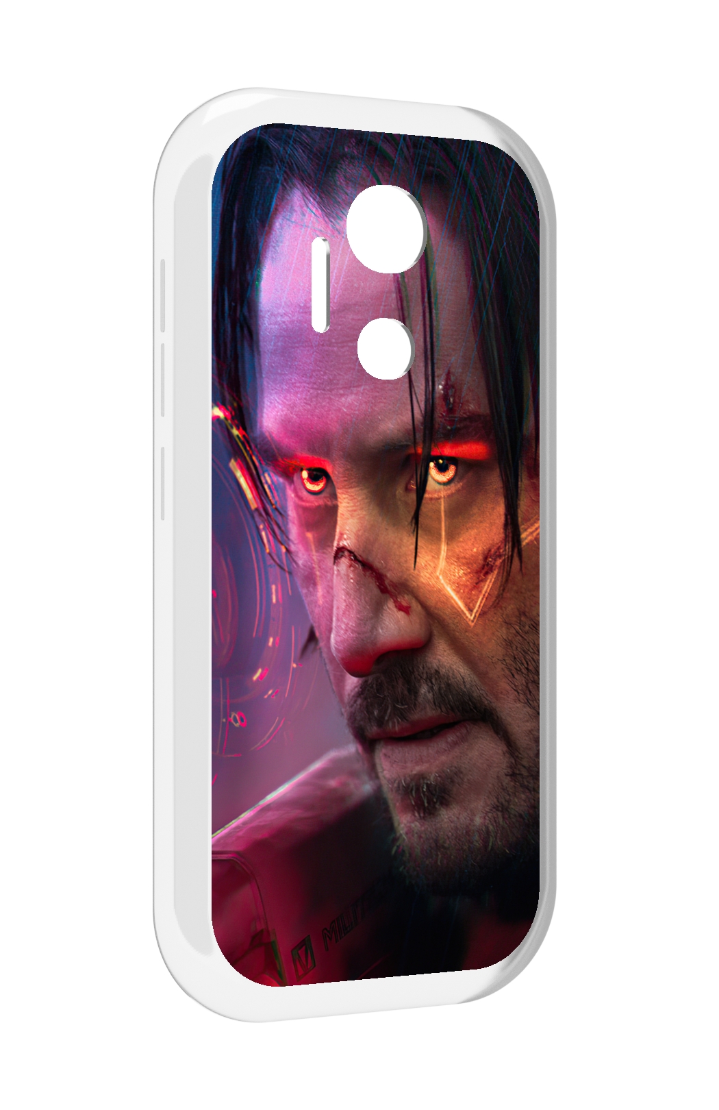 

Чехол MyPads cyberpunk 2077 Джонни Сильверхенд для doogee x97 pro, Прозрачный, Tocco