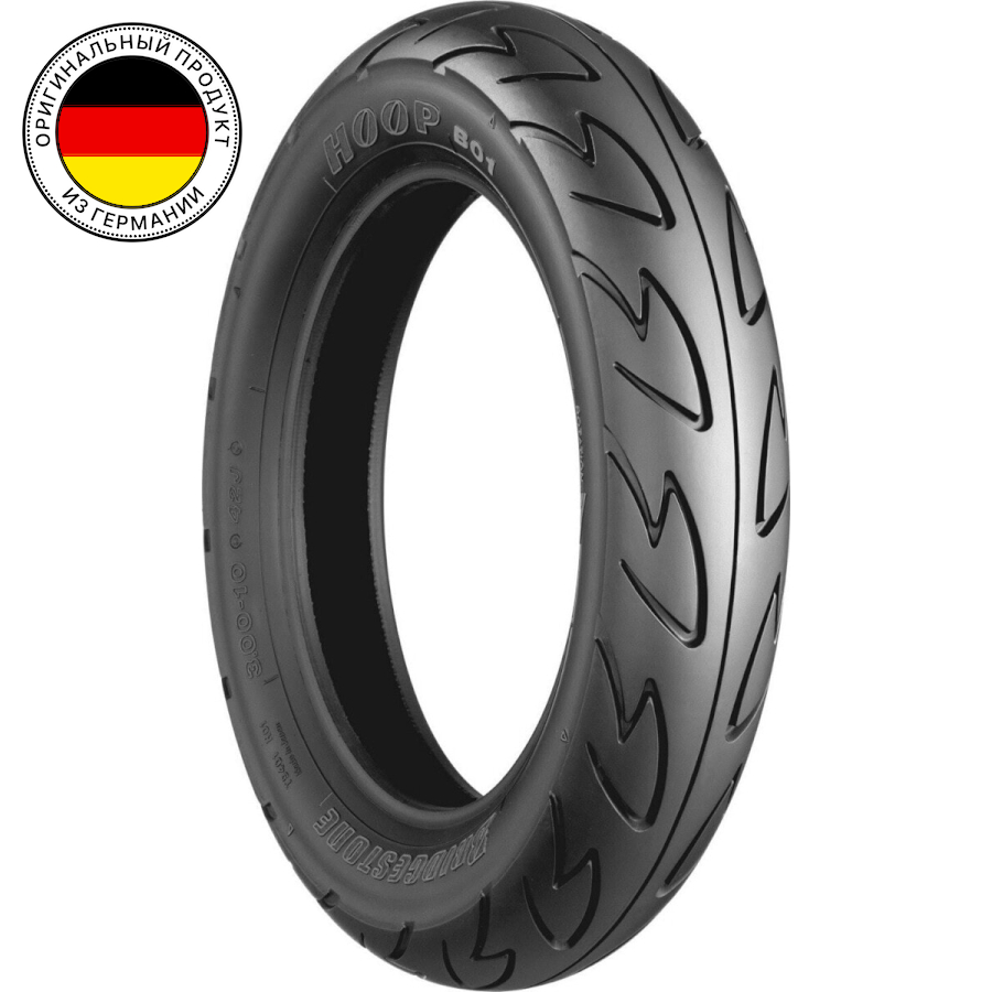

Мотошины летние Bridgestone Hoop B01 90/90 R12 44J, Hoop B01