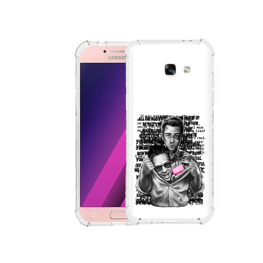 

Чехол MyPads Tocco для Samsung Galaxy A5 бойцовский клуб (PT51293.578.242), Прозрачный, Tocco