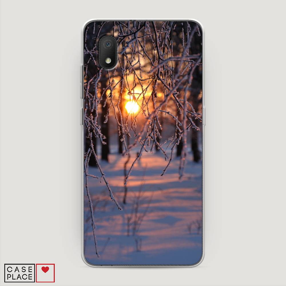 

Чехол на Alcatel 1A/1B (2020) "Зима 7", Оранжевый;розовый;черный, 171150-2
