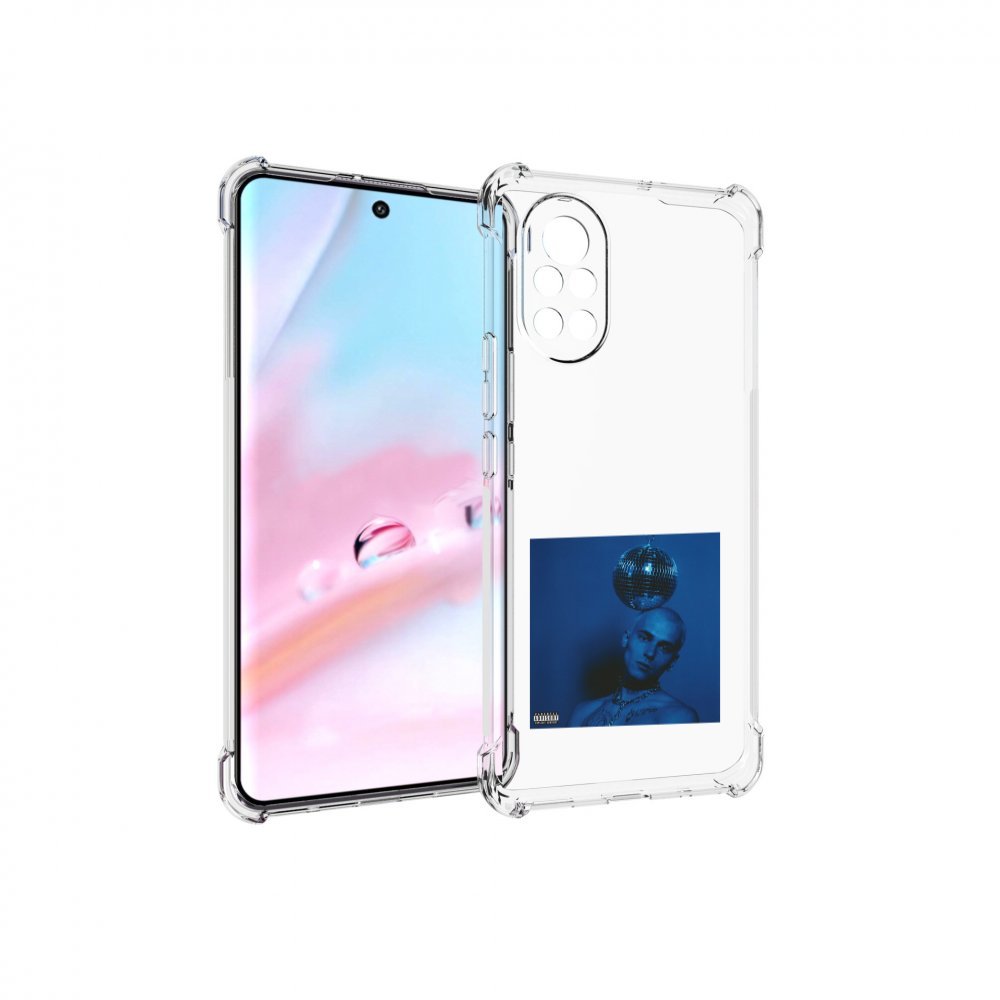 

Чехол MyPads Страха нет OFFMi для Huawei Nova 8 (ANG-LX1), Прозрачный, Tocco