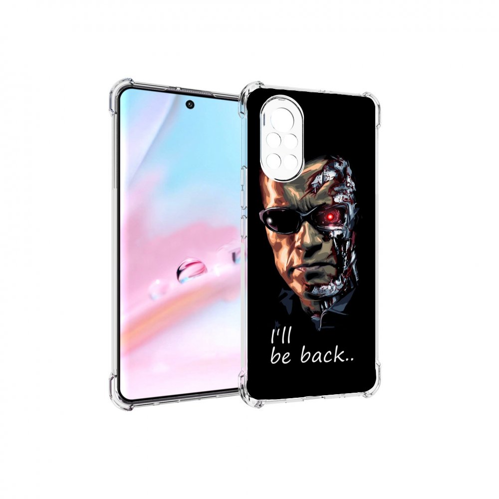 

Чехол MyPads Терминатор для Huawei Nova 8 (ANG-LX1), Прозрачный, Tocco