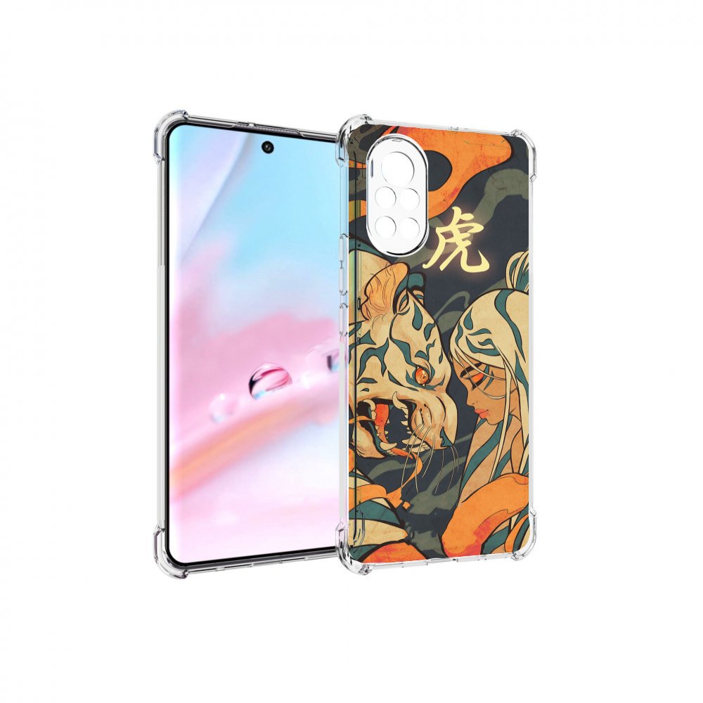 

Чехол MyPads Тигр и девушка друзья для Huawei Nova 8 (ANG-LX1), Прозрачный, Tocco