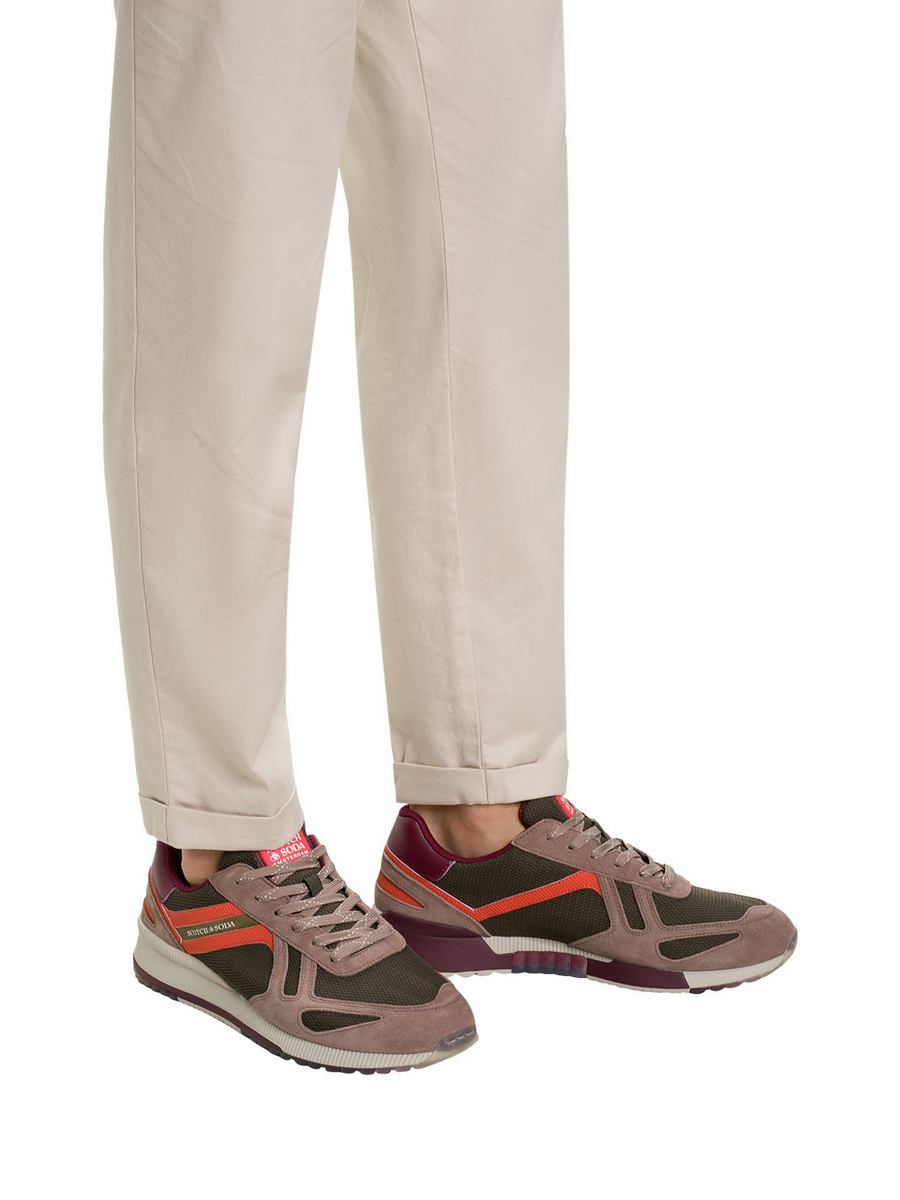 

Кроссовки мужские Scotch & Soda 001422026 фиолетовые 42 EU, Фиолетовый, 001422026