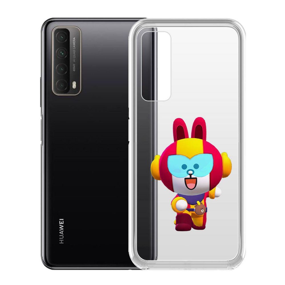 

Чехол-накладка Brawl Stars-Кони Макс для Huawei P Smart 2021