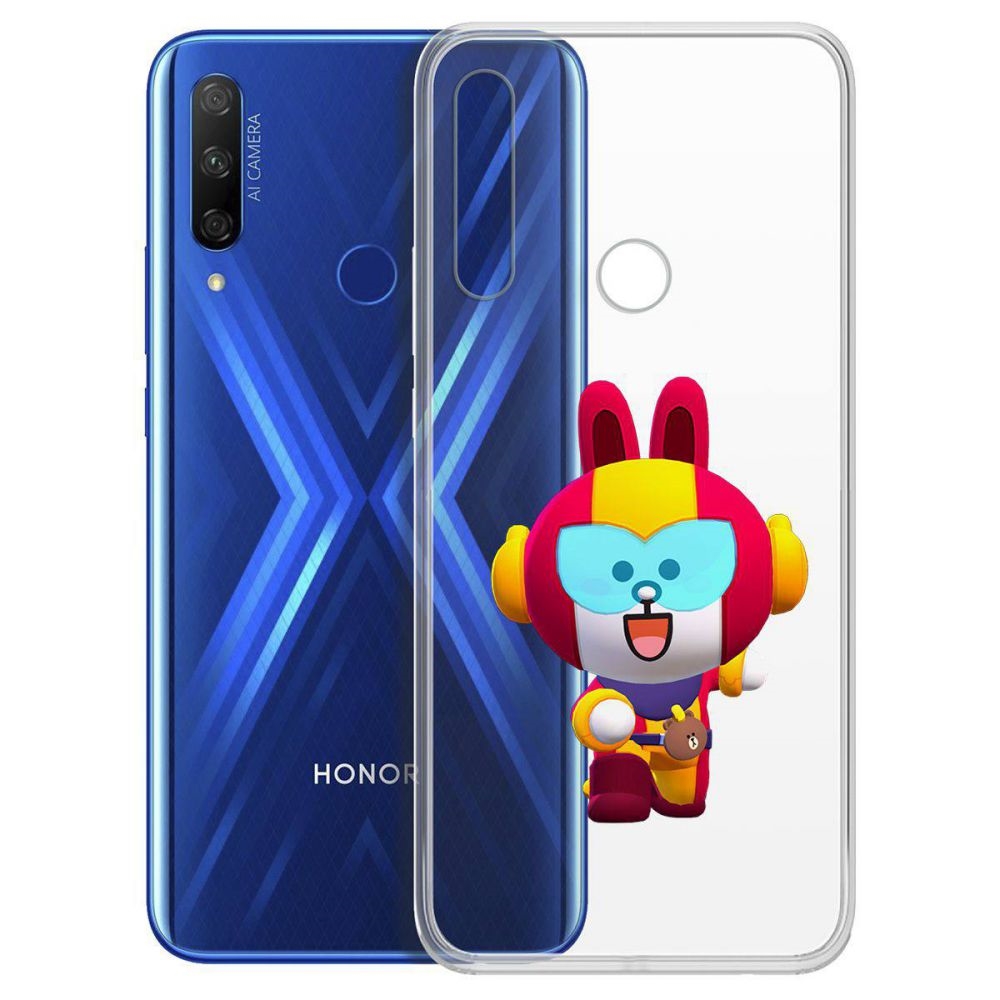 

Чехол-накладка Brawl Stars-Кони Макс для Huawei P Smart Zor 9x