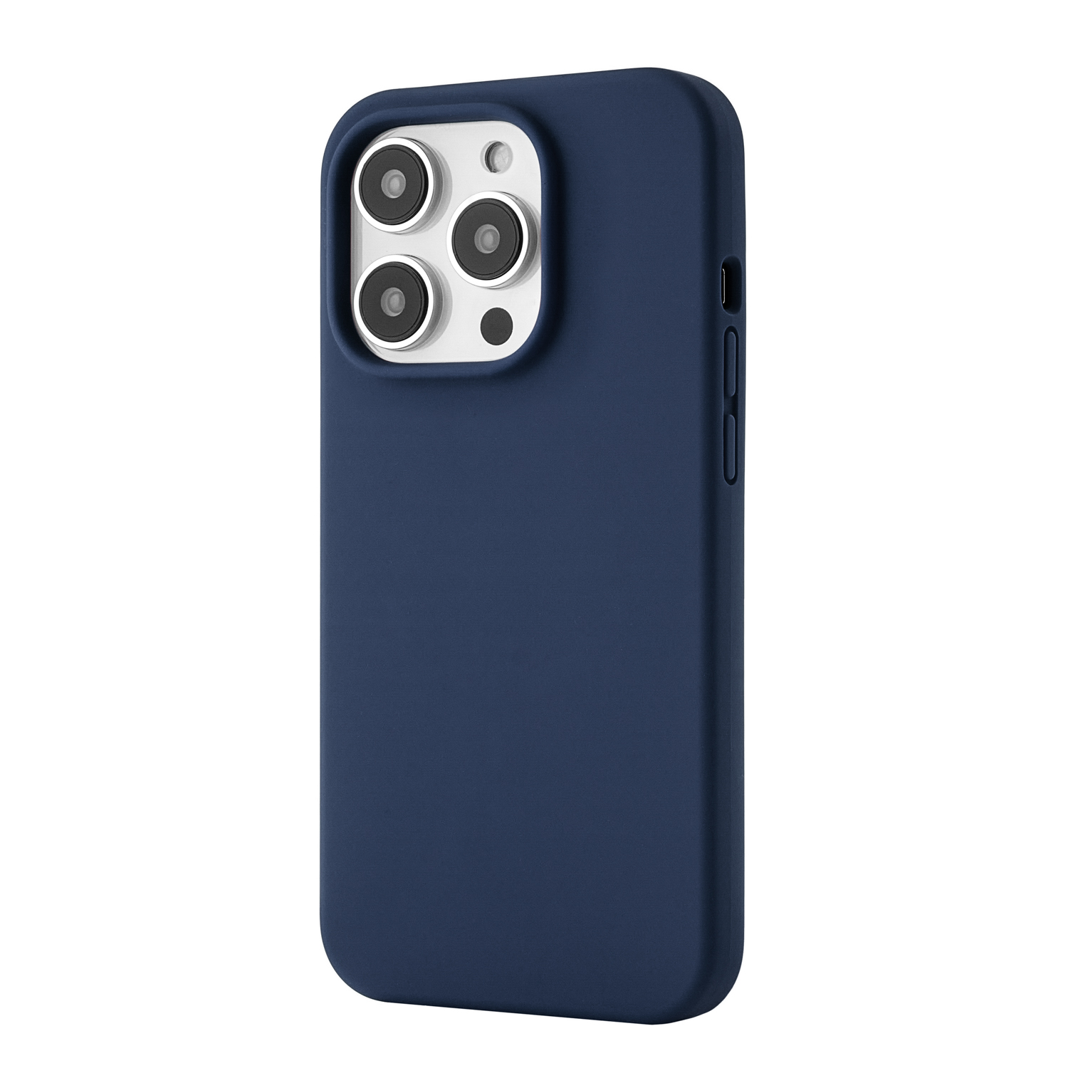 

Чехол защитный uBear Touch Mag Case для iPhone 14 Pro, MagSafe, силикон, софт-тач, Синий