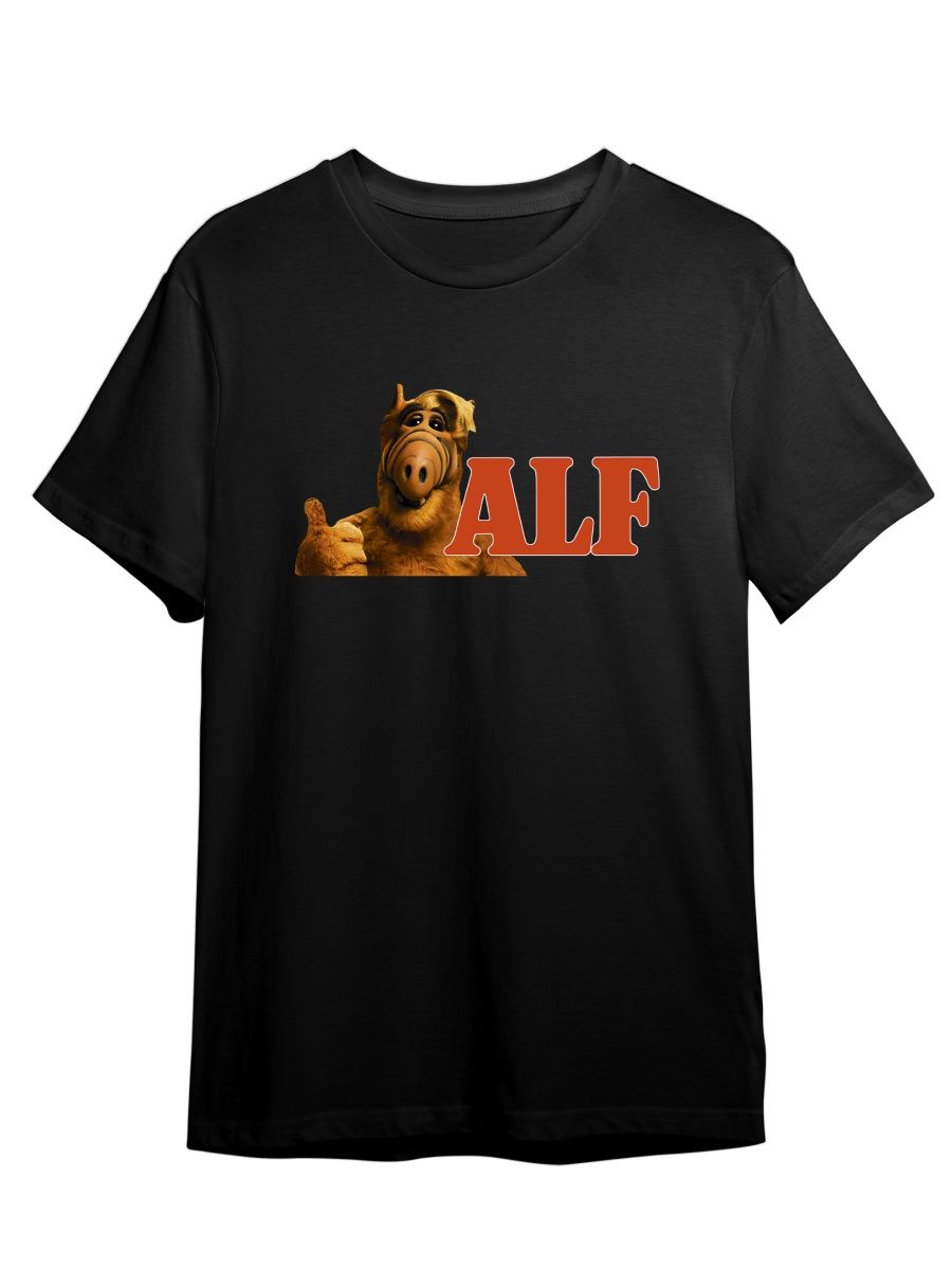 

Футболка унисекс Каждому Своё Сериал Альф/Alf/Alien Life Form SRAF2 черная 4XL, "Сериал Альф/Alf/Alien Life Form" SRAF2