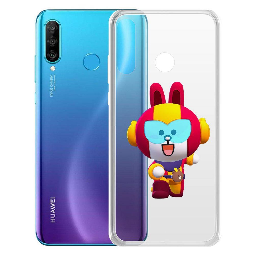 

Чехол-накладка Brawl Stars-Кони Макс для Huawei P30 Liteor 20 Lite (RU)/20s/20e