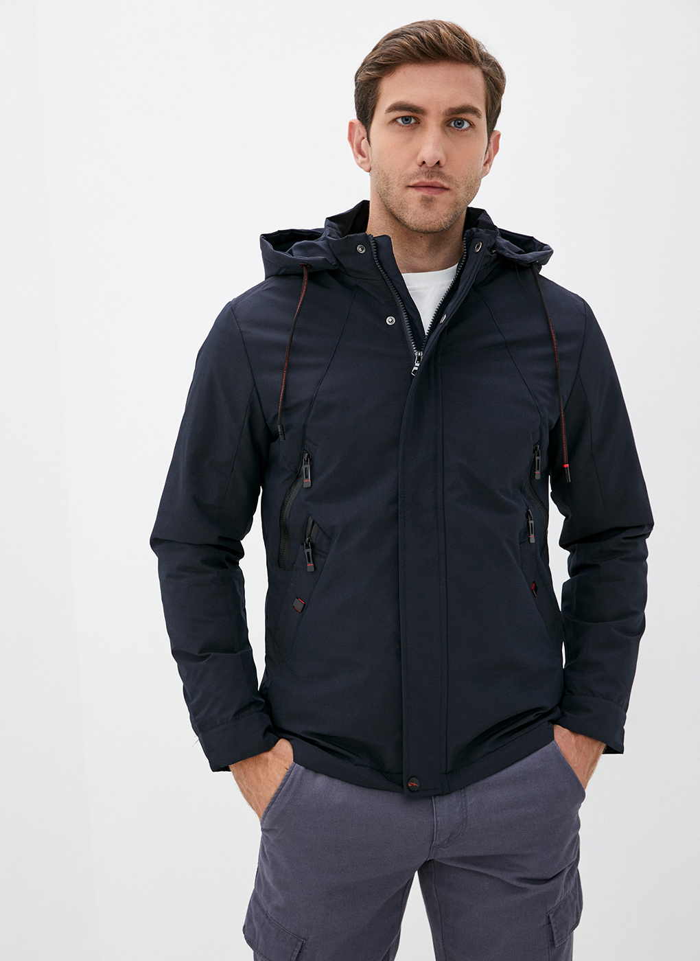 

Куртка мужская WINTERRA 53172 синяя 48 RU, 53172