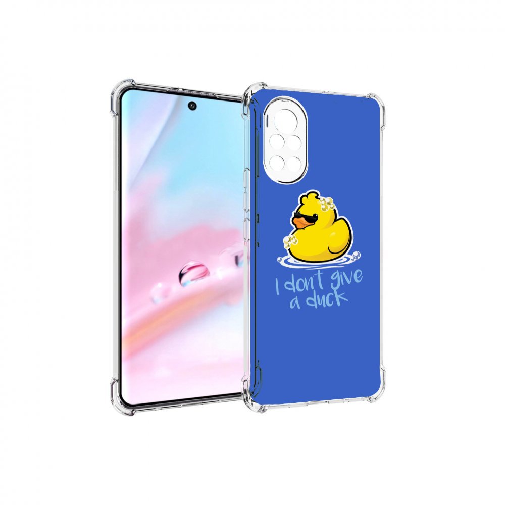 

Чехол MyPads Уточка для Huawei Nova 8 (ANG-LX1), Прозрачный, Tocco