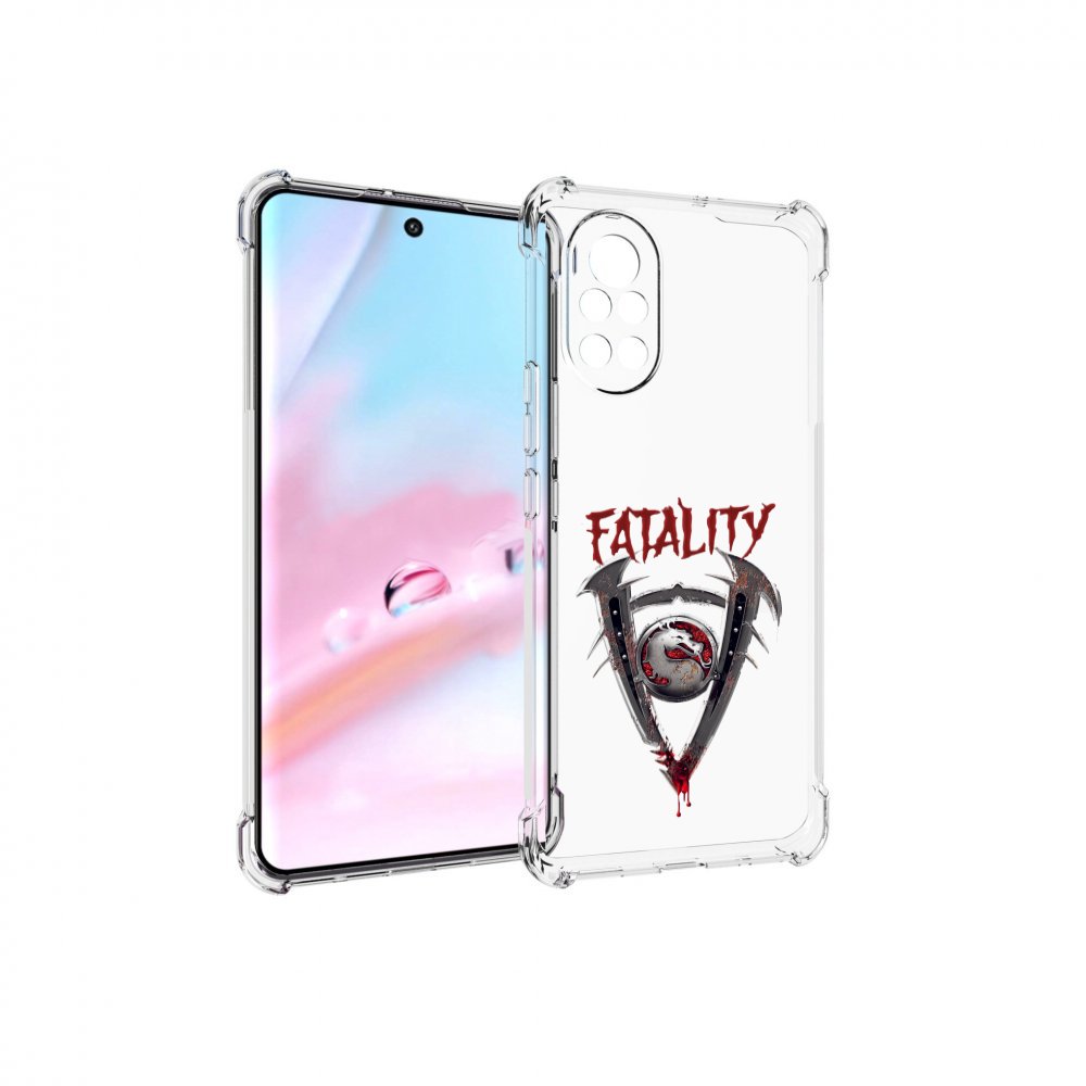 

Чехол MyPads Фаталити мужской для Huawei Nova 8 (ANG-LX1), Прозрачный, Tocco