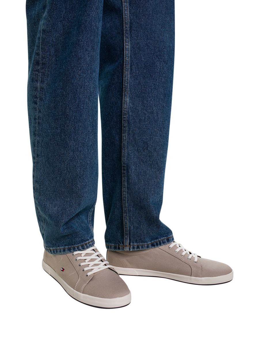 

Кеды мужские Tommy Hilfiger 001420965 бежевые 40 EU, Бежевый, 001420965
