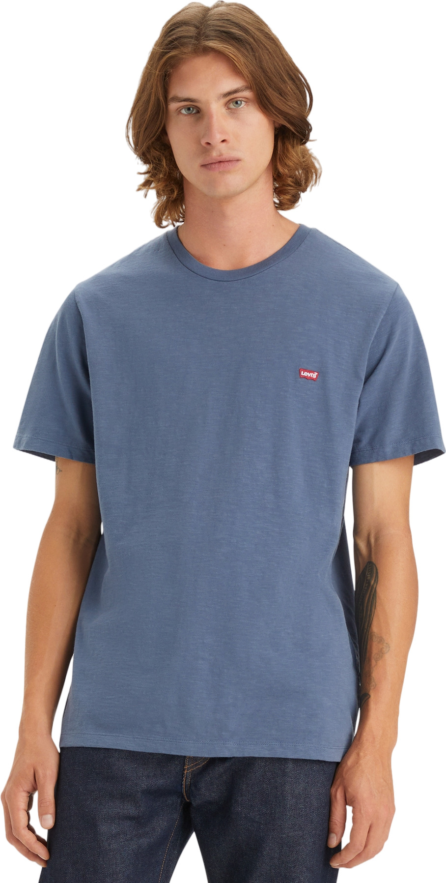 

Футболка мужская Levi's SS ORIGINAL HM TEE синяя L, Синий, SS ORIGINAL HM TEE