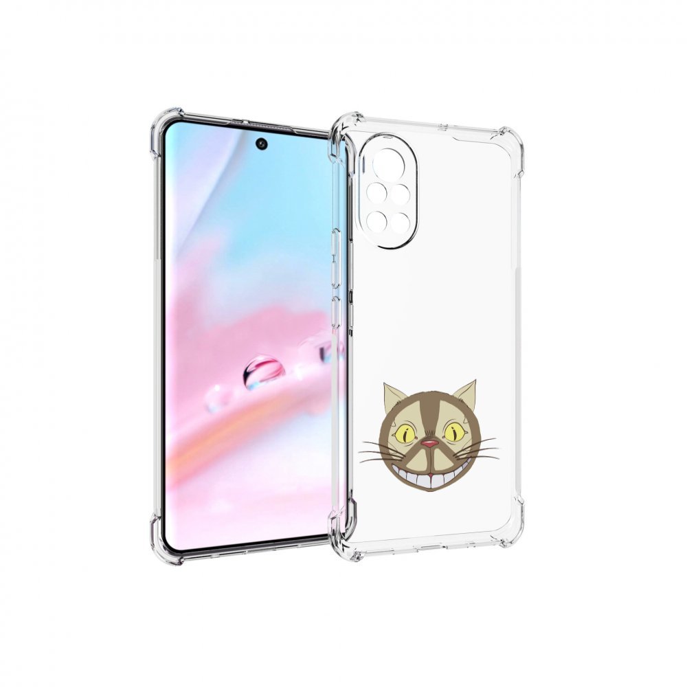 

Чехол MyPads Чеширский кот для Huawei Nova 8 (ANG-LX1), Прозрачный, Tocco