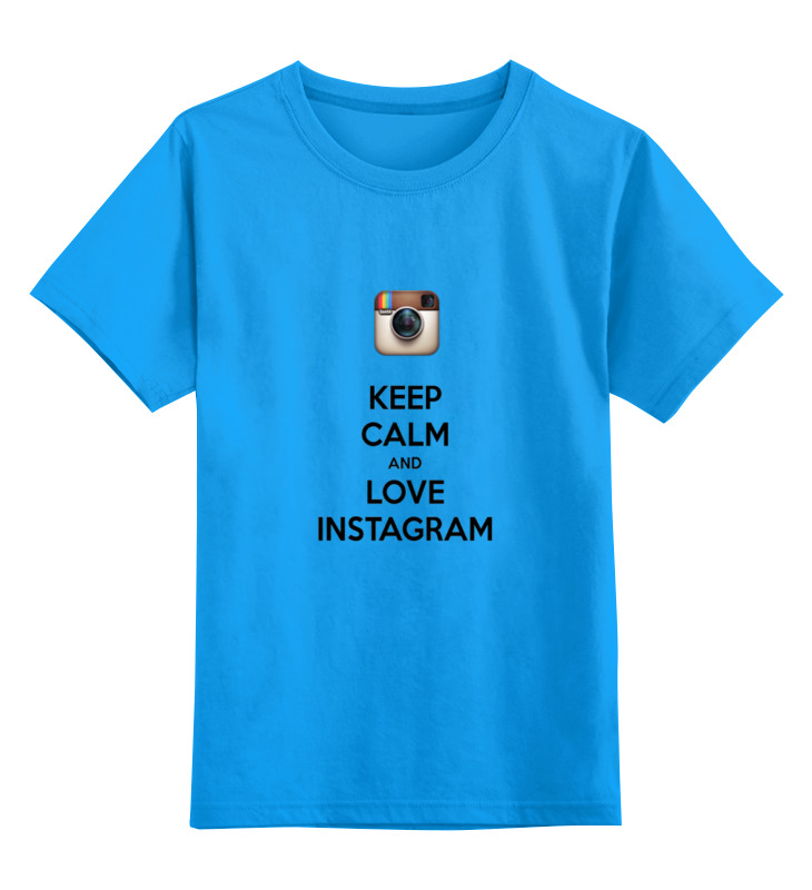 

Детская футболка классическая Printio Instagram, р. 152, 0000000641519