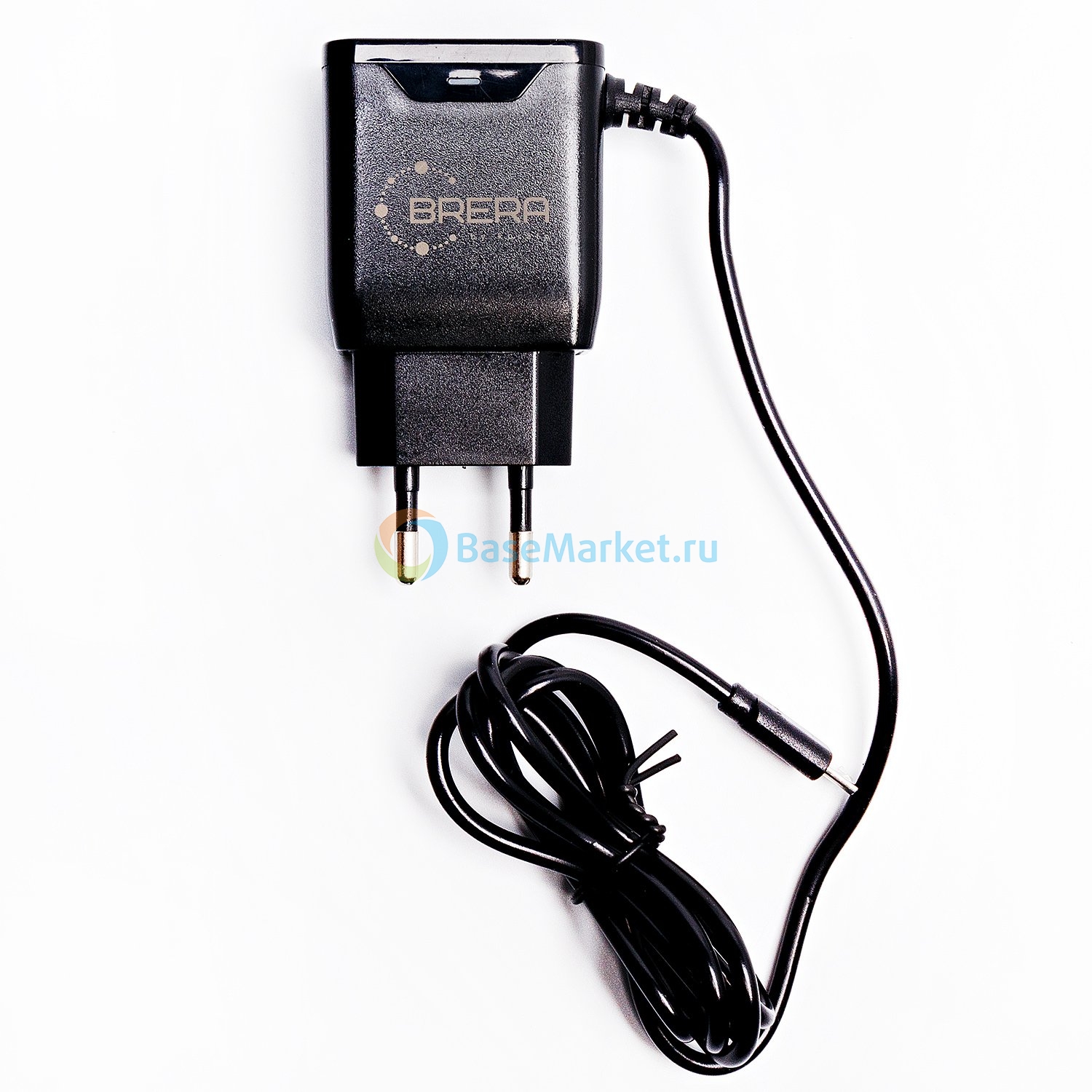 

Сетевое зарядное устройство Brera BR003 microUSB (черное)