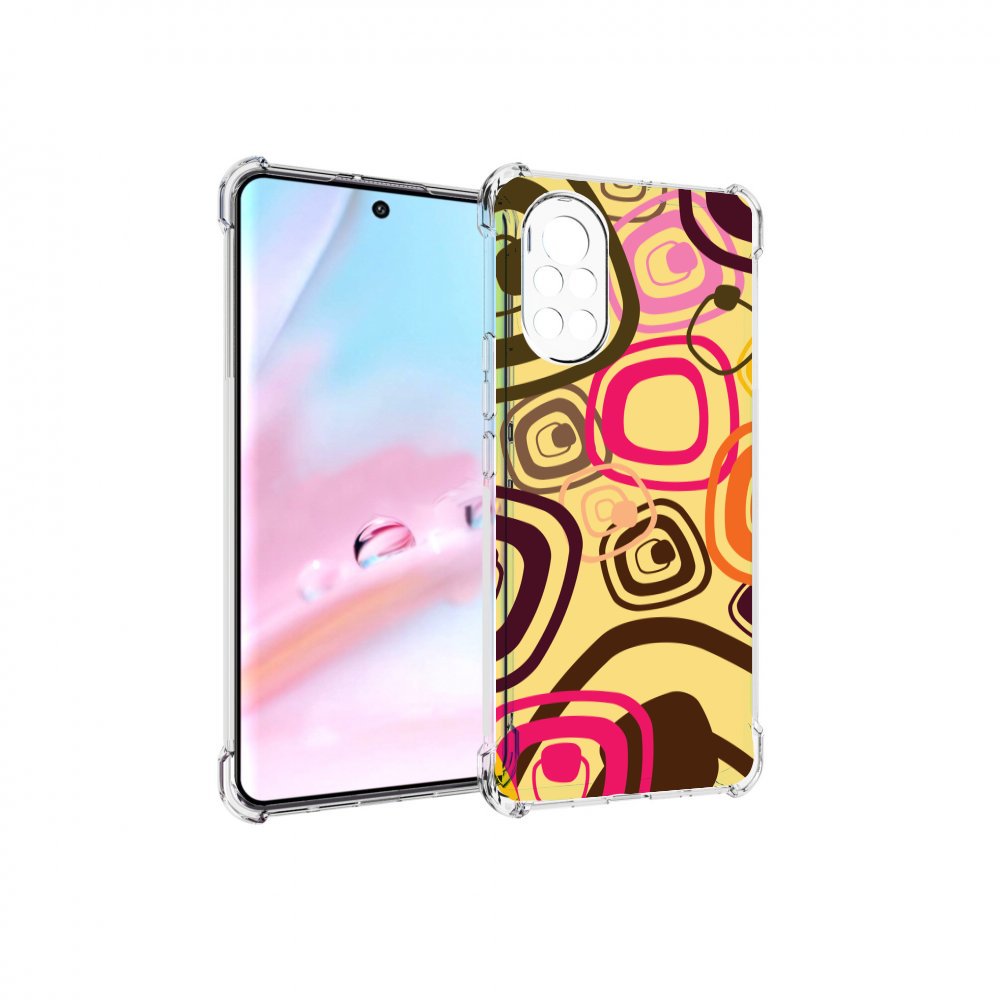 

Чехол MyPads абстракция-на-желтом-фоне для Huawei Nova 8 (ANG-LX1), Прозрачный, Tocco