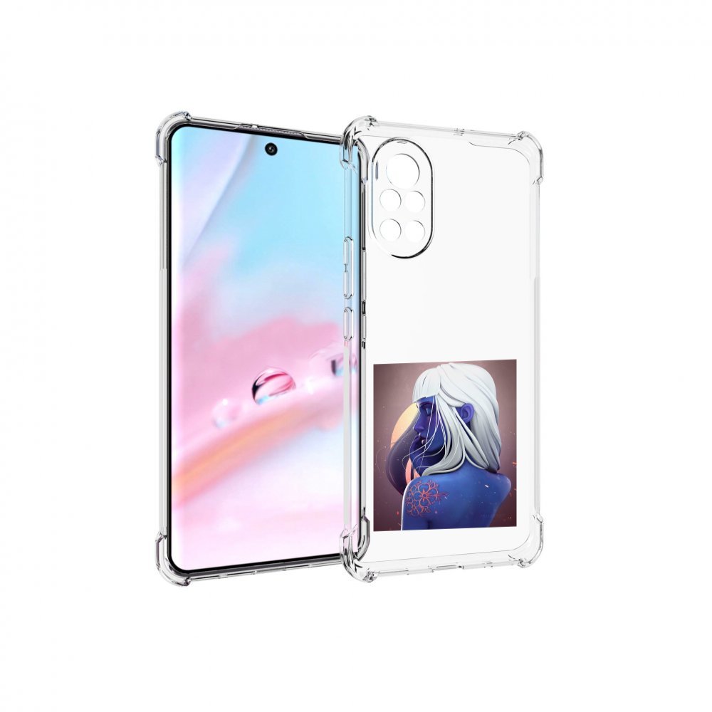 

Чехол MyPads аватар-с-цветком для Huawei Nova 8 (ANG-LX1), Прозрачный, Tocco