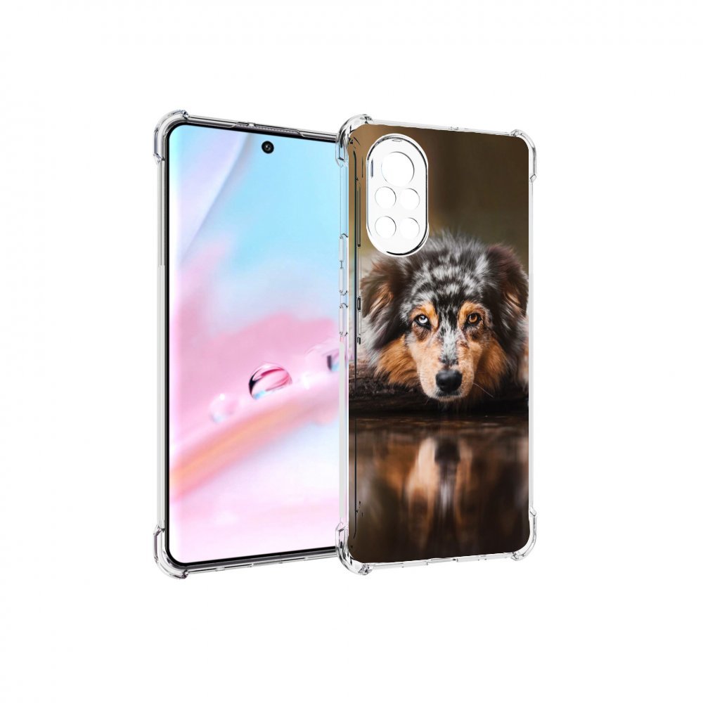 

Чехол MyPads австралииская овчарка для Huawei Nova 8 (ANG-LX1), Прозрачный, Tocco