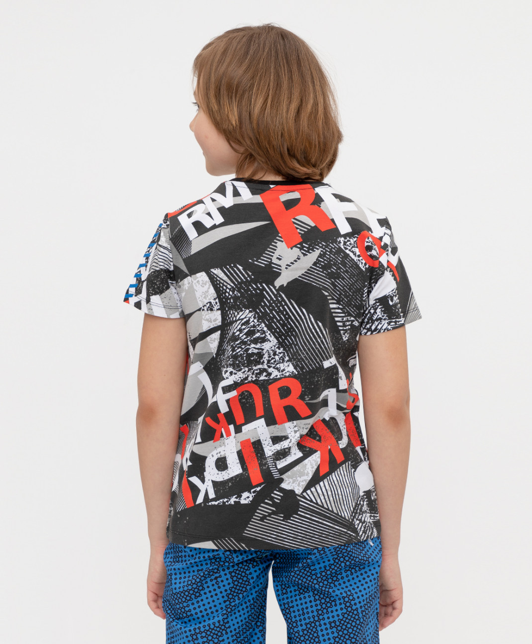 фото Футболка button blue 121bbba12010220 цв. черный р. 134