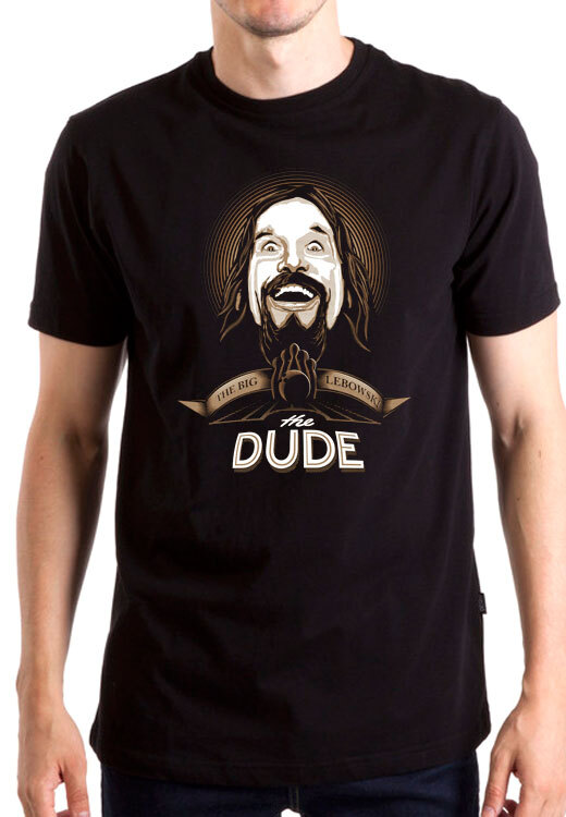 

Футболка унисекс NoBrand Большой Лебовски Dude Big Lebowski черная XL, Черный, Большой Лебовски Dude Big Lebowski