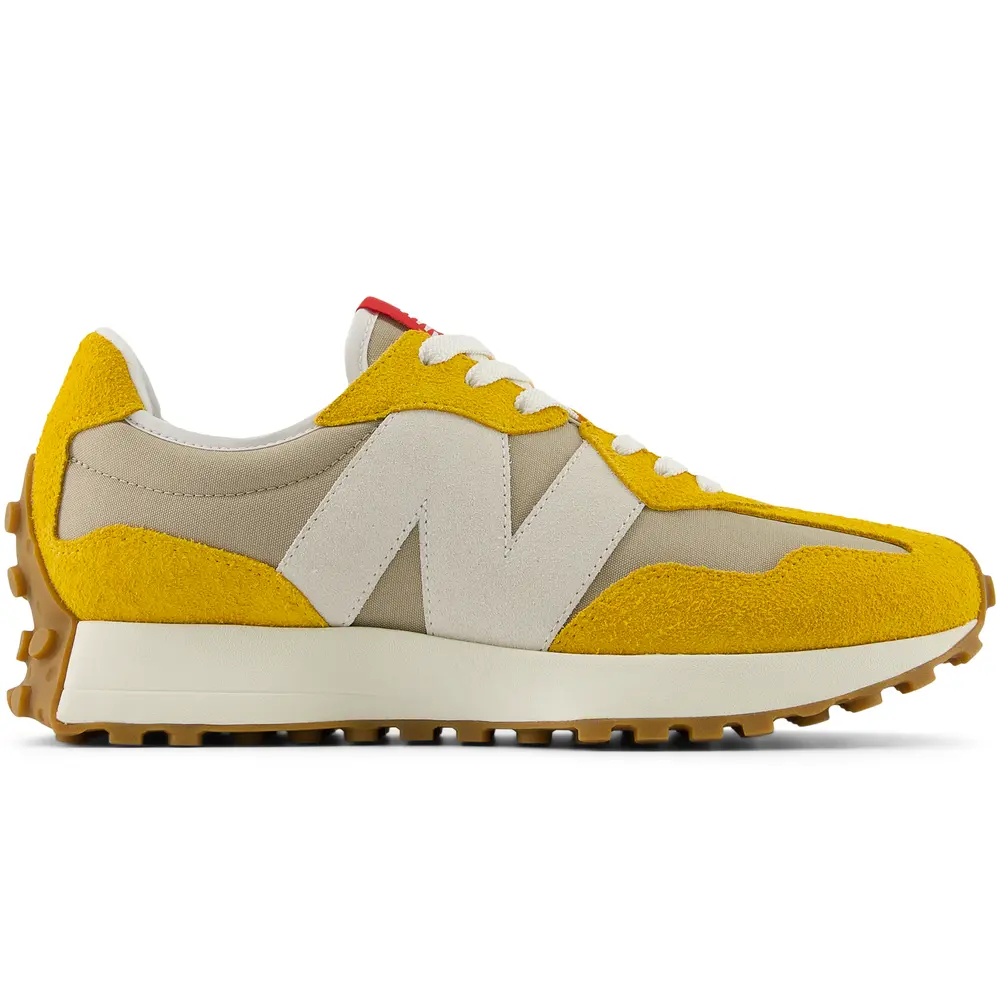 Кроссовки мужские New Balance U327 золотистые 4.5 US