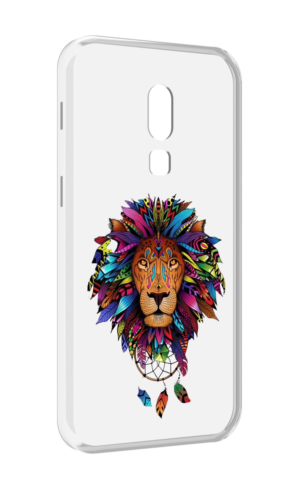 

Чехол MyPads Тотемный Лев для Meizu V8, Прозрачный, Tocco
