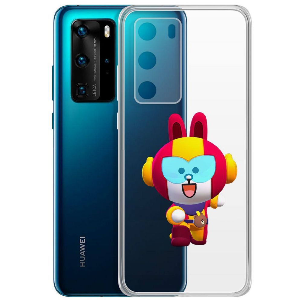 

Чехол-накладка Brawl Stars-Кони Макс для Huawei P40