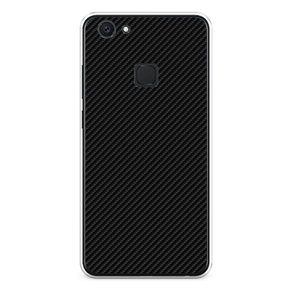 

Силиконовый чехол "Черный карбон" на Vivo V7, 260450-3