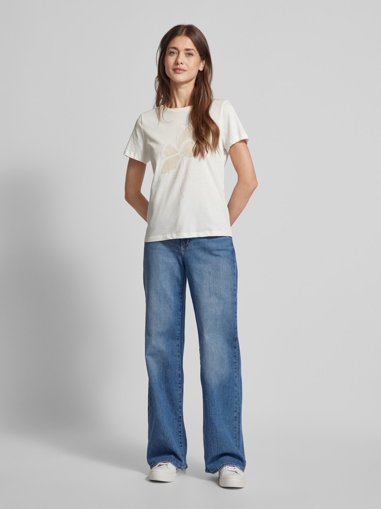 

Футболка женская TOM TAILOR 1044121 белая XS, Белый, 1044121