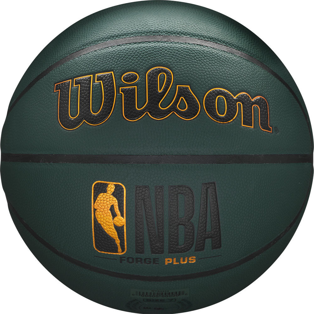 Баскетбольный мяч Wilson NBA forge plus №7 зеленый