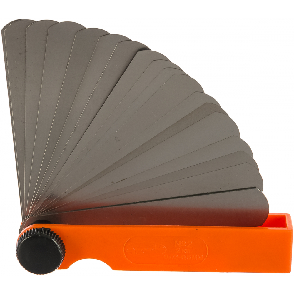 АвтоDело набор щупов №2 70мм 0.02-0.5мм блистер 40432 10280