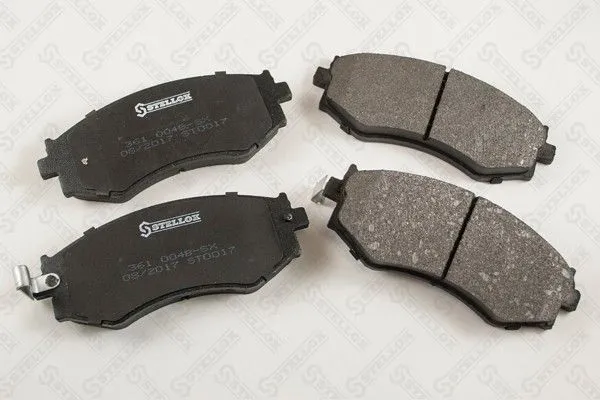 

Колодки дисковые п. \ Nissan Primera 1.6/2.0D 90-96,Hyundai Sonata 2.0 STELLOX 361 004B-SX