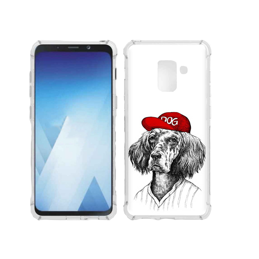 

Чехол MyPads Tocco для Samsung Galaxy A5 (2018) дог (PT95317.573.333), Прозрачный, Tocco