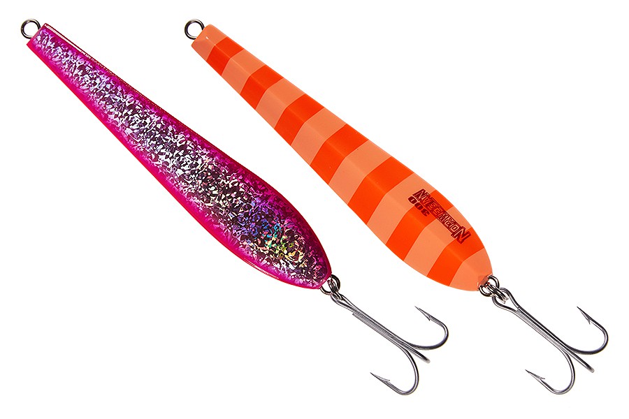 

Блесна Asari Norwegian 750 г, 05 carot zebra/lumo, 1 шт., Разноцветный, Norwegian