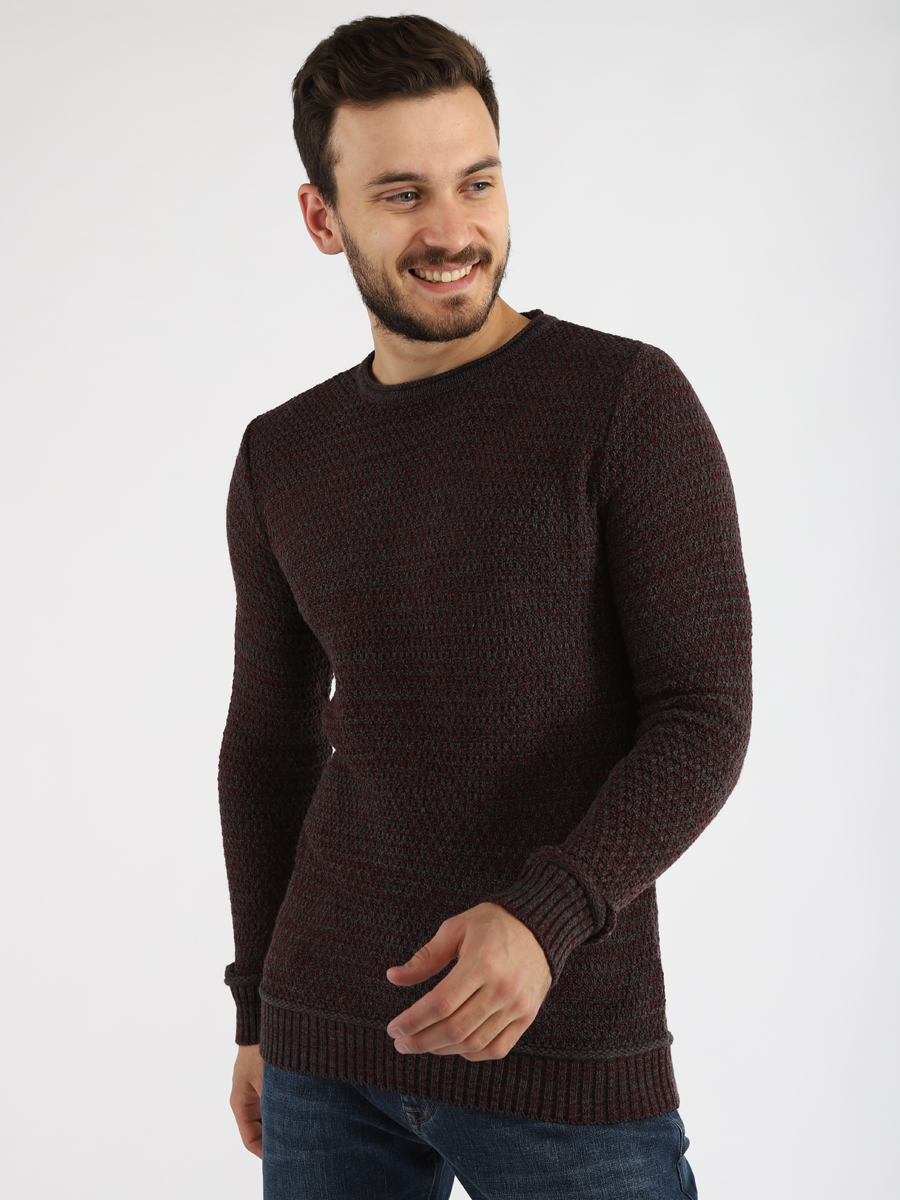 

Джемпер мужской SQ65751 A passion play бордовый 2XL, SQ65751